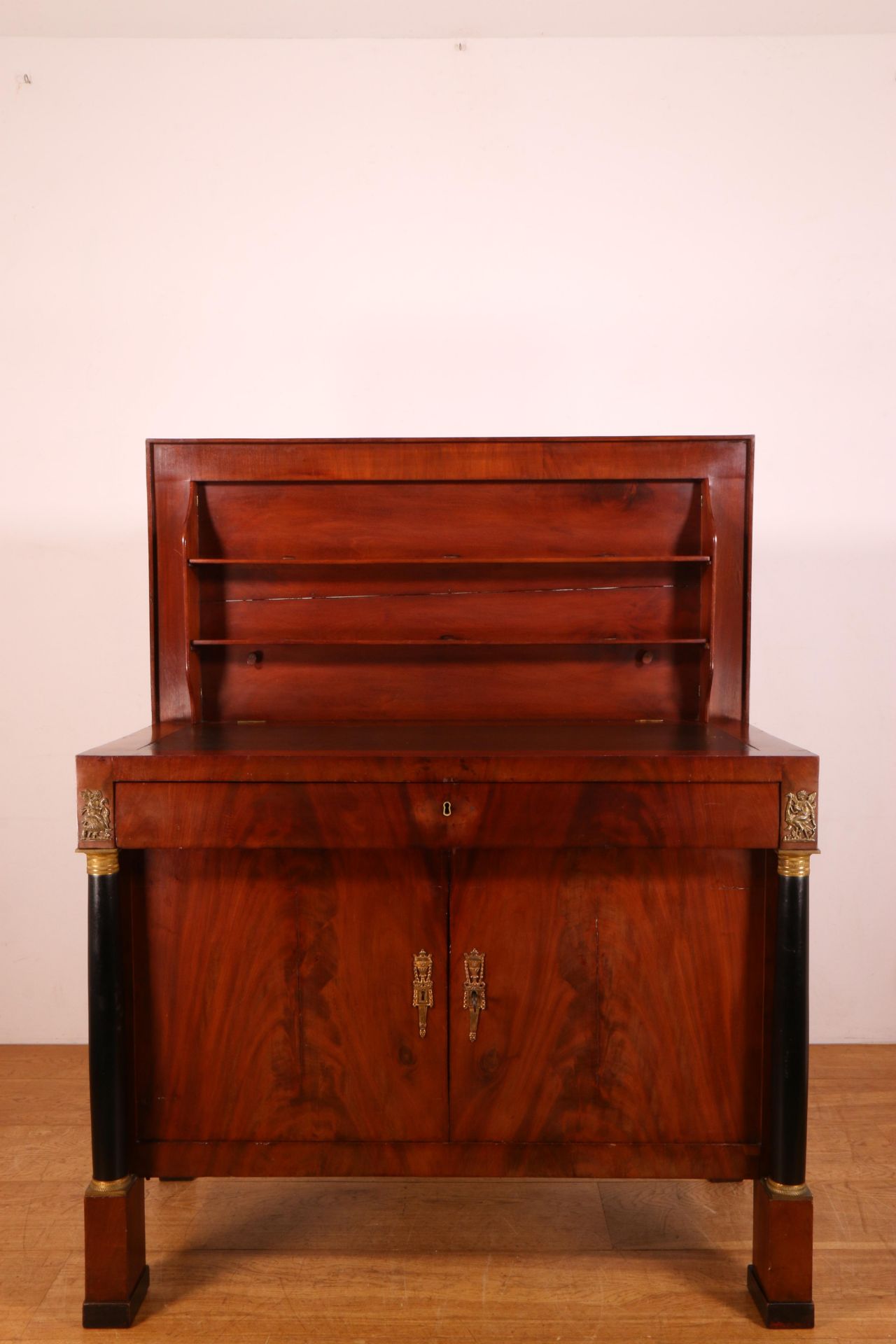 Mahoniehouten schenkbuffet, Biedermeier,