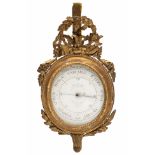 Frankrijk, barometer gesigneerd Chevelier a Paris, Louis XVI, circa 1780,