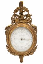 Frankrijk, barometer gesigneerd Chevelier a Paris, Louis XVI, circa 1780,