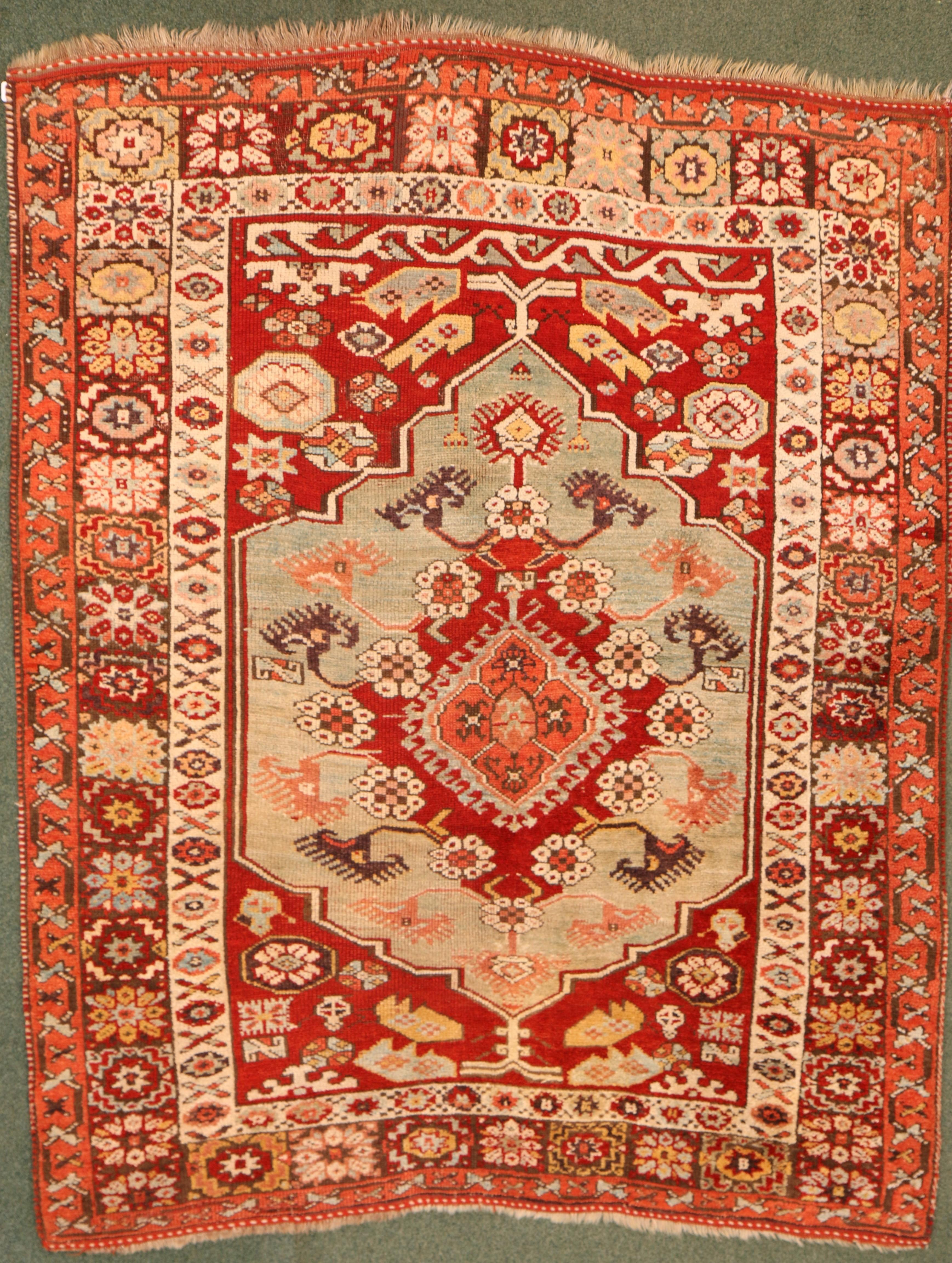 Anatolië, Ottomaans Dazgiri kleed, circa 1850