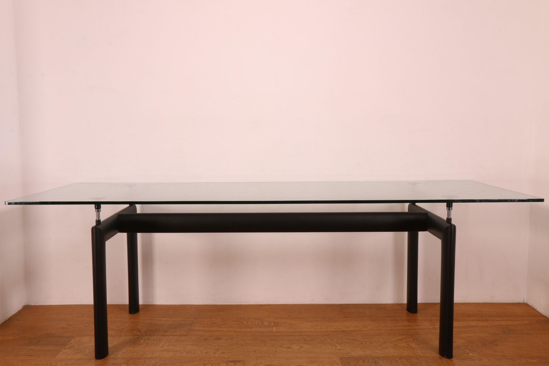 Le Corbusier voor Cassina, Italië, Rechthoekige 'LC6', 'Table en tube d'avion, section ovoïde' tafel - Bild 3 aus 4