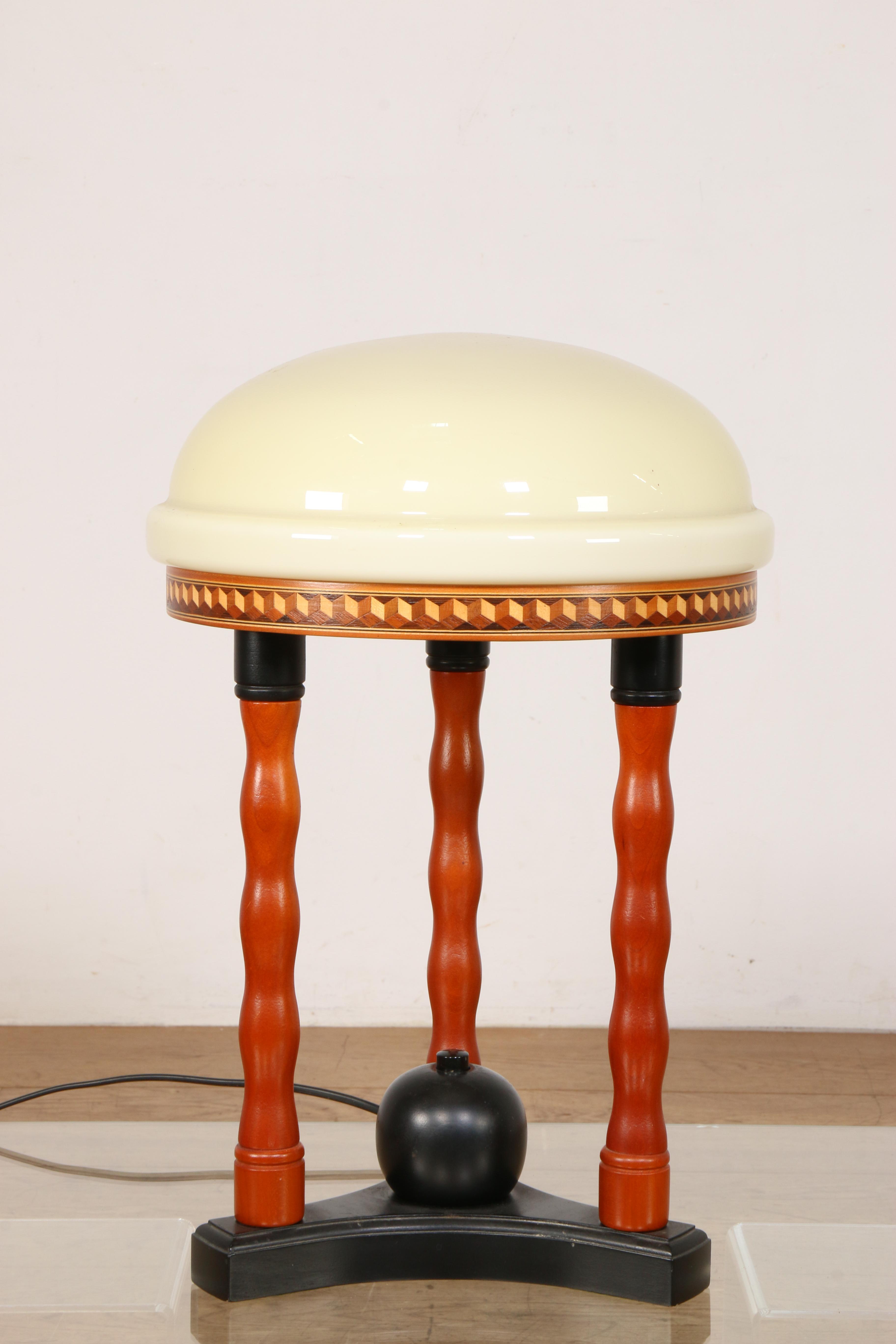 Temde Leuchten, Duitsland/Zwitserland, tafellamp, ontwerp 80-er jaren,