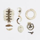 P.N. Guinea, a fine collection of various shell and animal teeth ornaments;