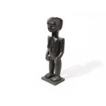 East-Africa, iron wood standing female figure,