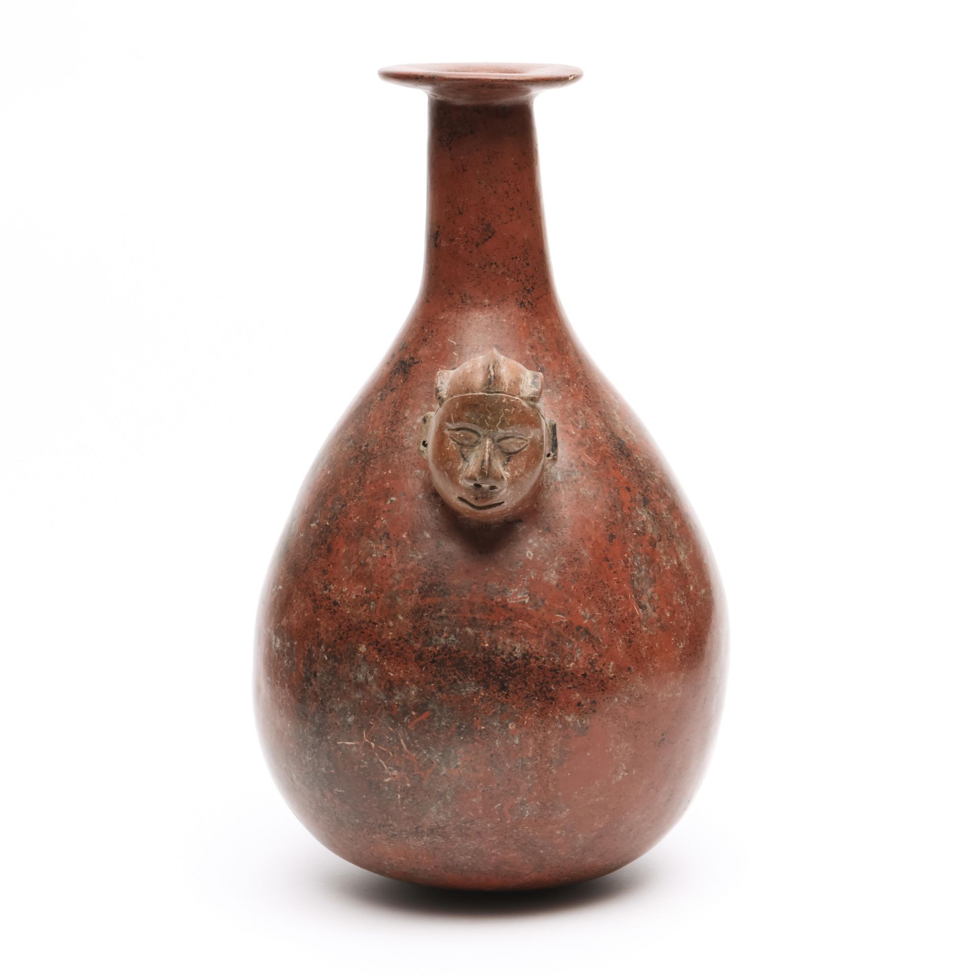 Mexico, Colima, a terracotta vessel, 300 BC- 300 AD,