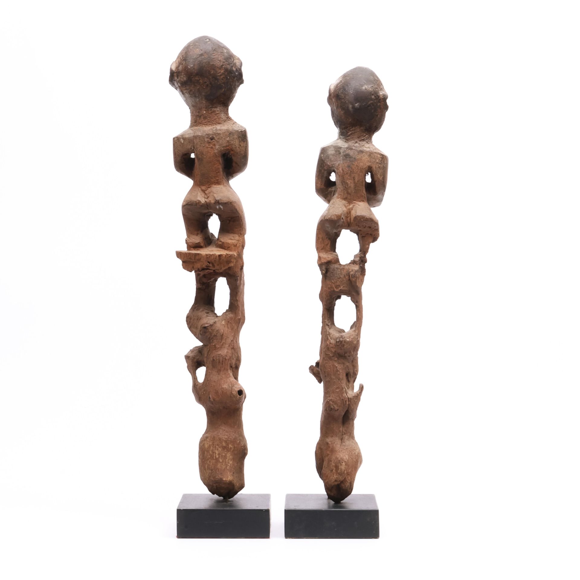 Benin, Fon, a pair of botchio figures, - Image 3 of 6