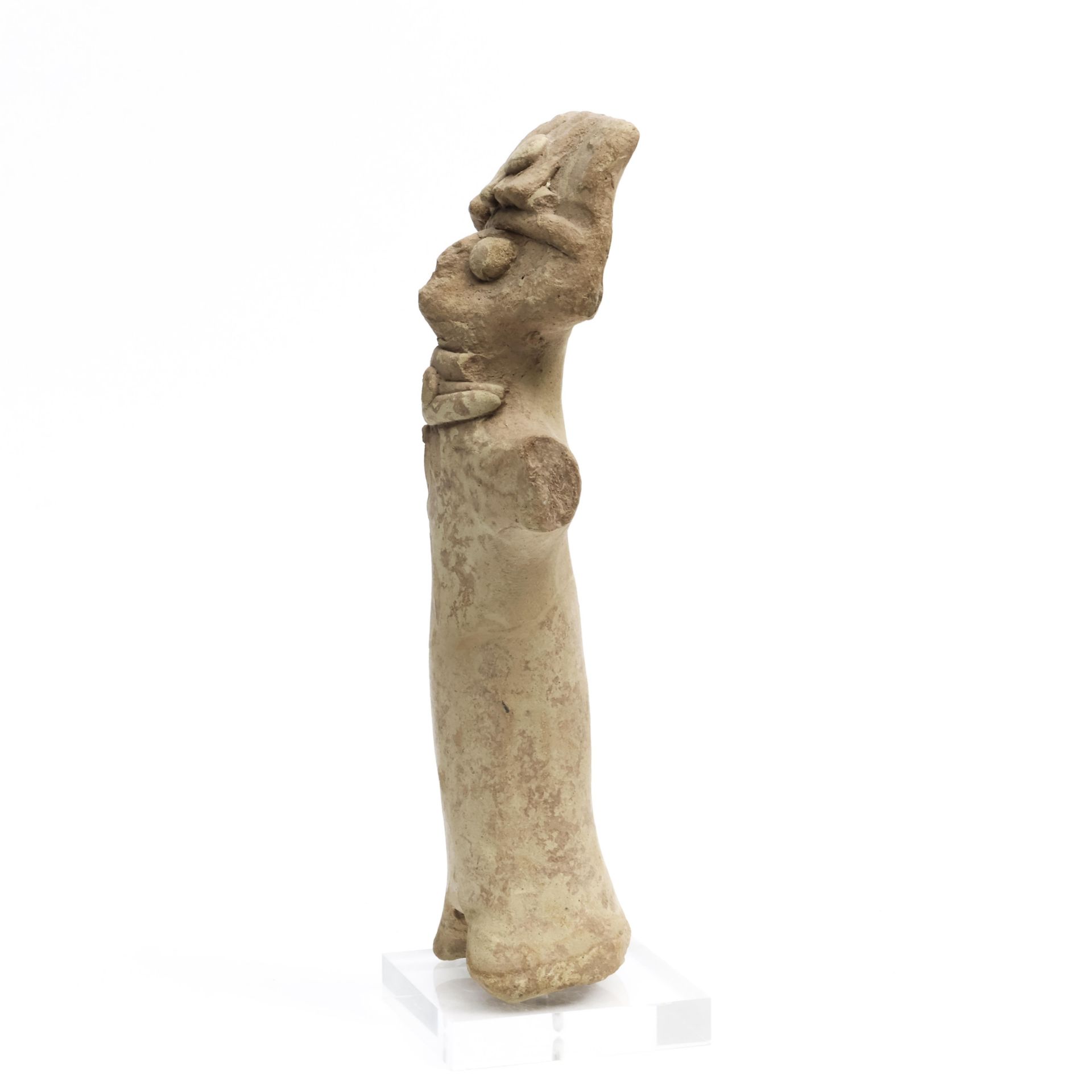 Nothern Syria, a terracotta large Idol, 3rd Mill BC, - Image 2 of 4