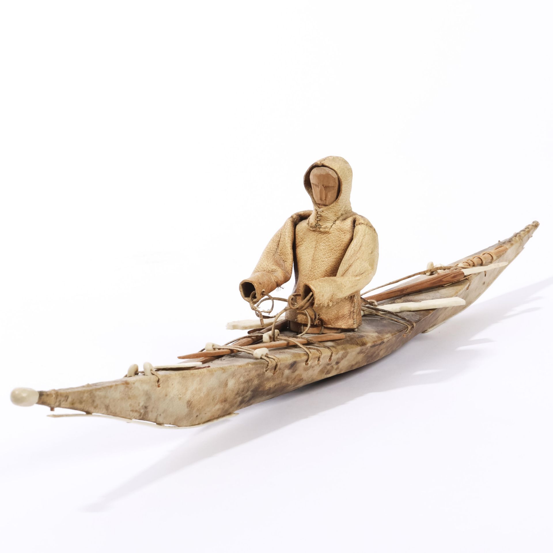 Greenland, Inuit, model kayak,