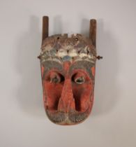 Bali, a zoomorphic parade mask, ca. 1900