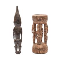 P.N. Guinea, Lower Sepik, two objects,