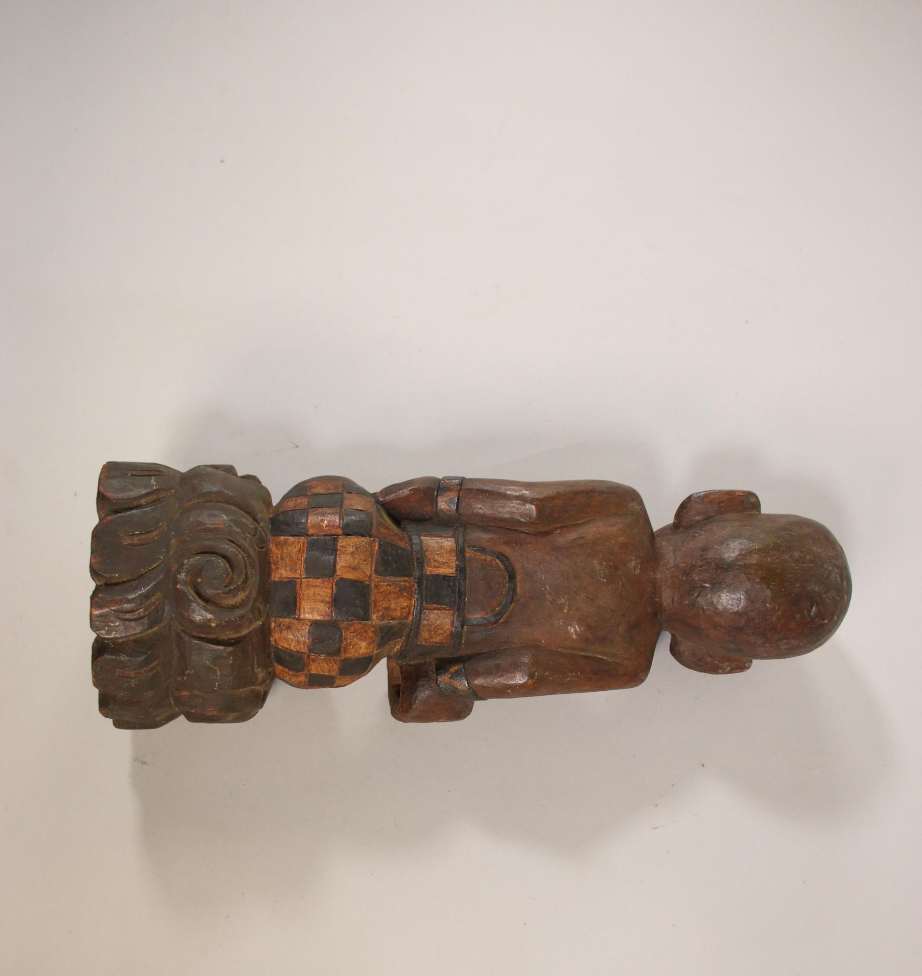 Bali, keris stand shaped as a demon figure. - Image 2 of 2