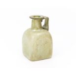 A Roman glass flask, ca. 3rd century
