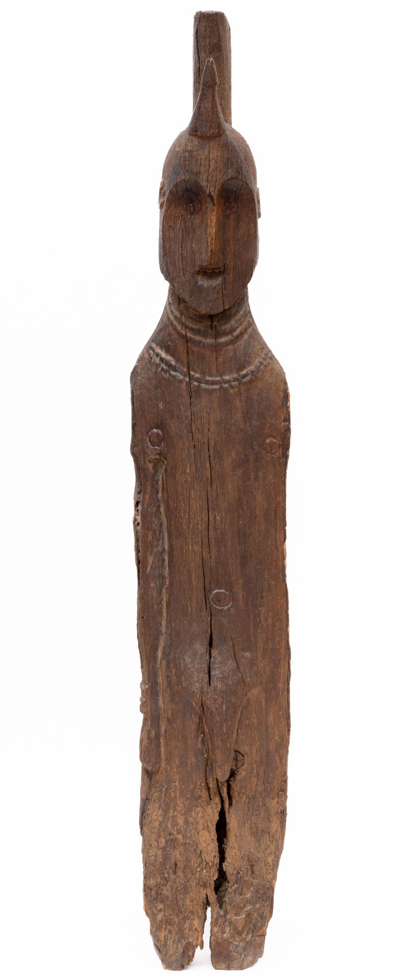 Ethiopia, Konso, a male post figure, waga,