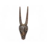 D.R. Congo, an East-Pende, zoomorphic mask, mabombolo,