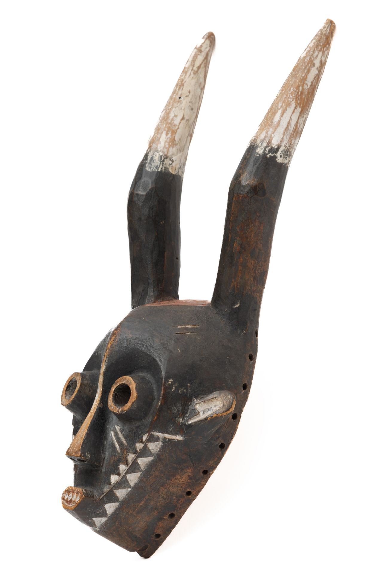 D.R. Congo, East-Pende, face mask, mabombolo, - Bild 2 aus 4