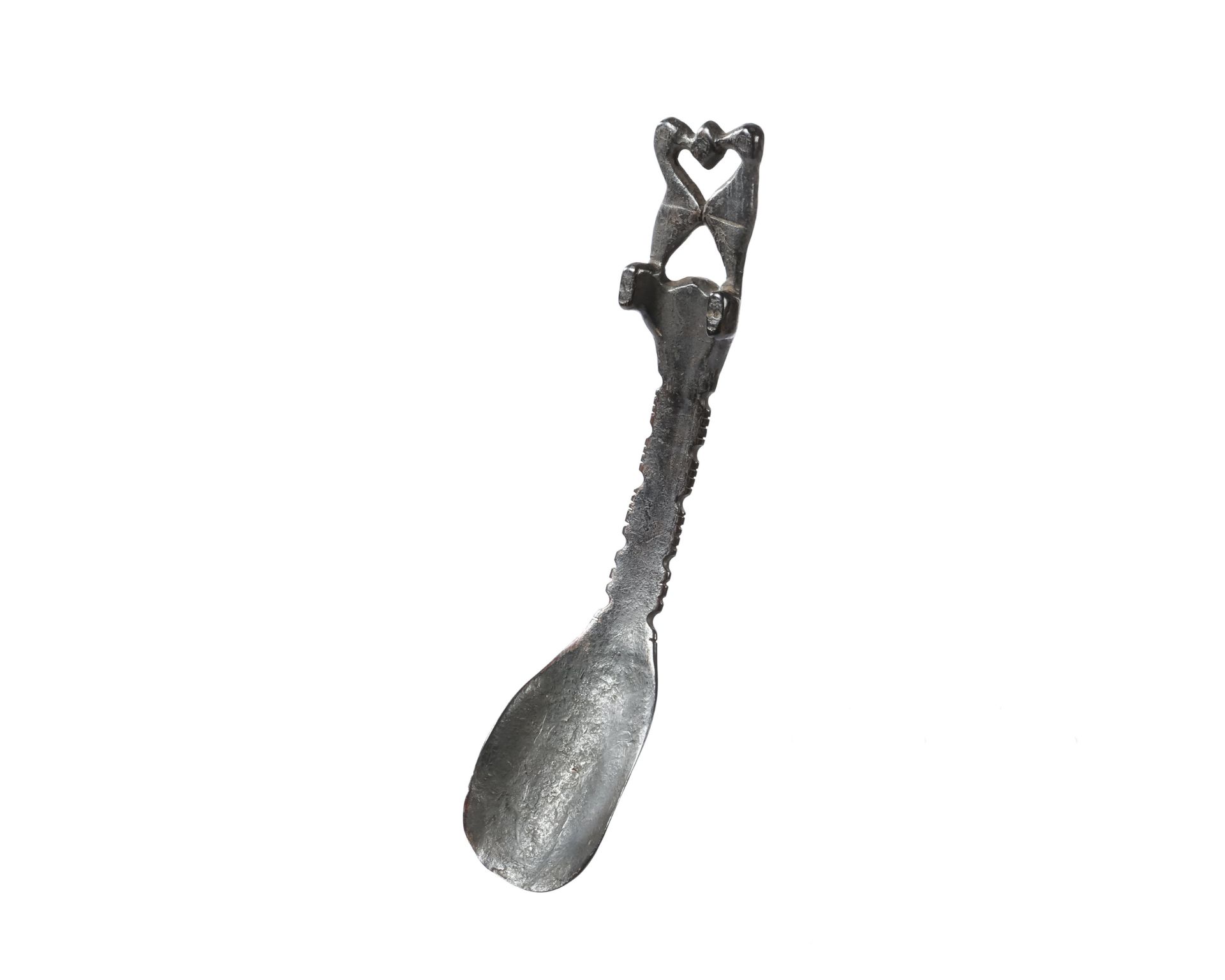Timor, horn spoon, - Image 2 of 5
