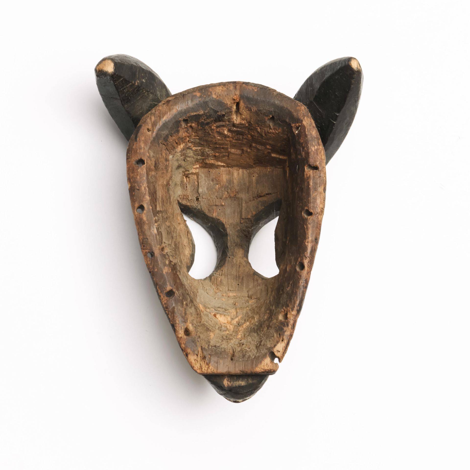 Ivory Coast, Baule/Guro, animal face mask. - Image 2 of 3