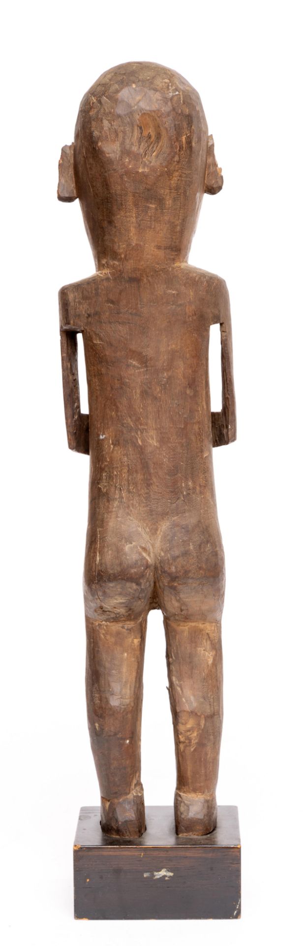 Marquesas Islands, standing Tiki figure, ca. 1900. - Bild 3 aus 5