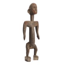 Mali, Bamana style, standing female figure.
