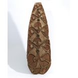 Papua, Asmat, war shield, jamasj, first half 20th C.,