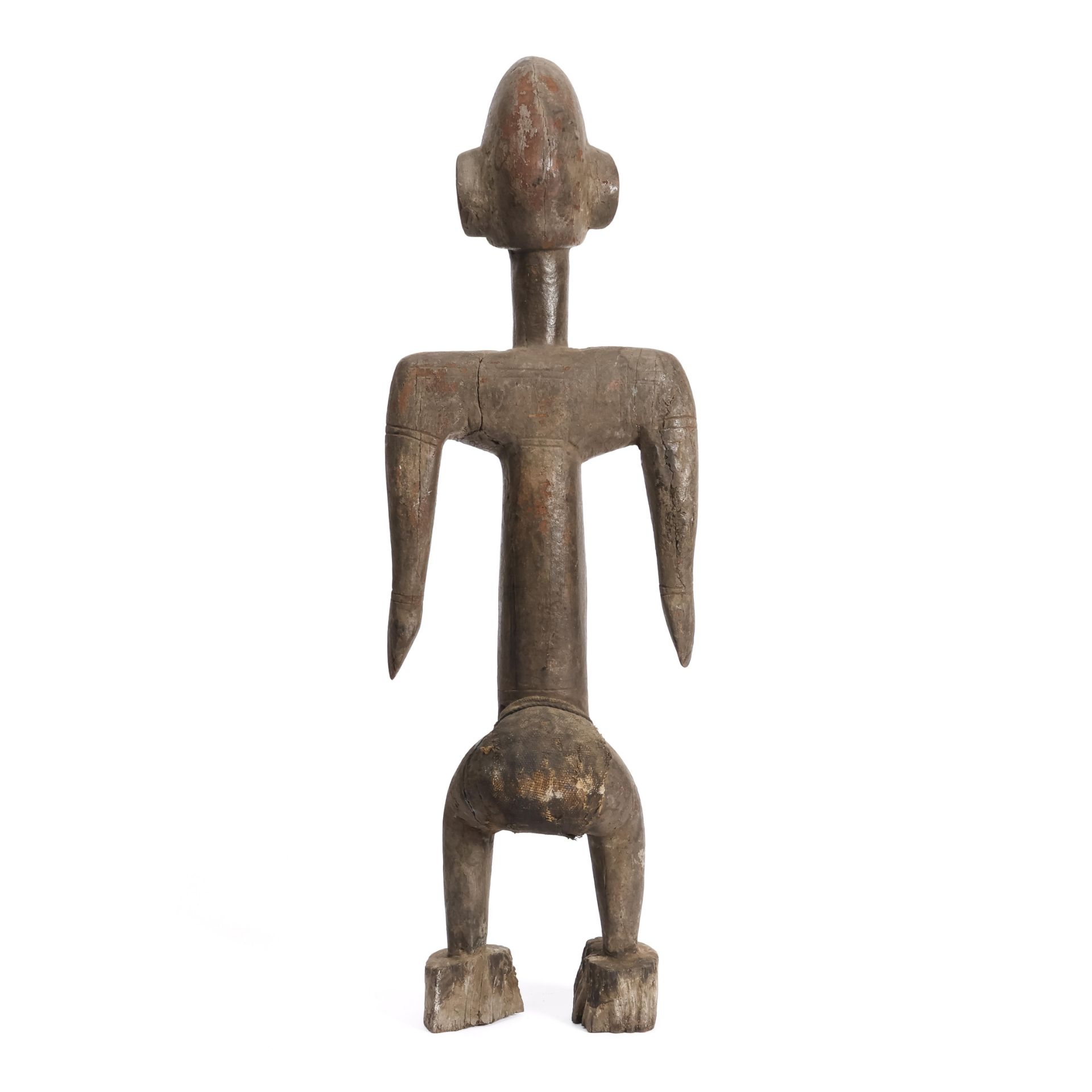 Mali, Bamana style, standing female figure. - Image 5 of 6