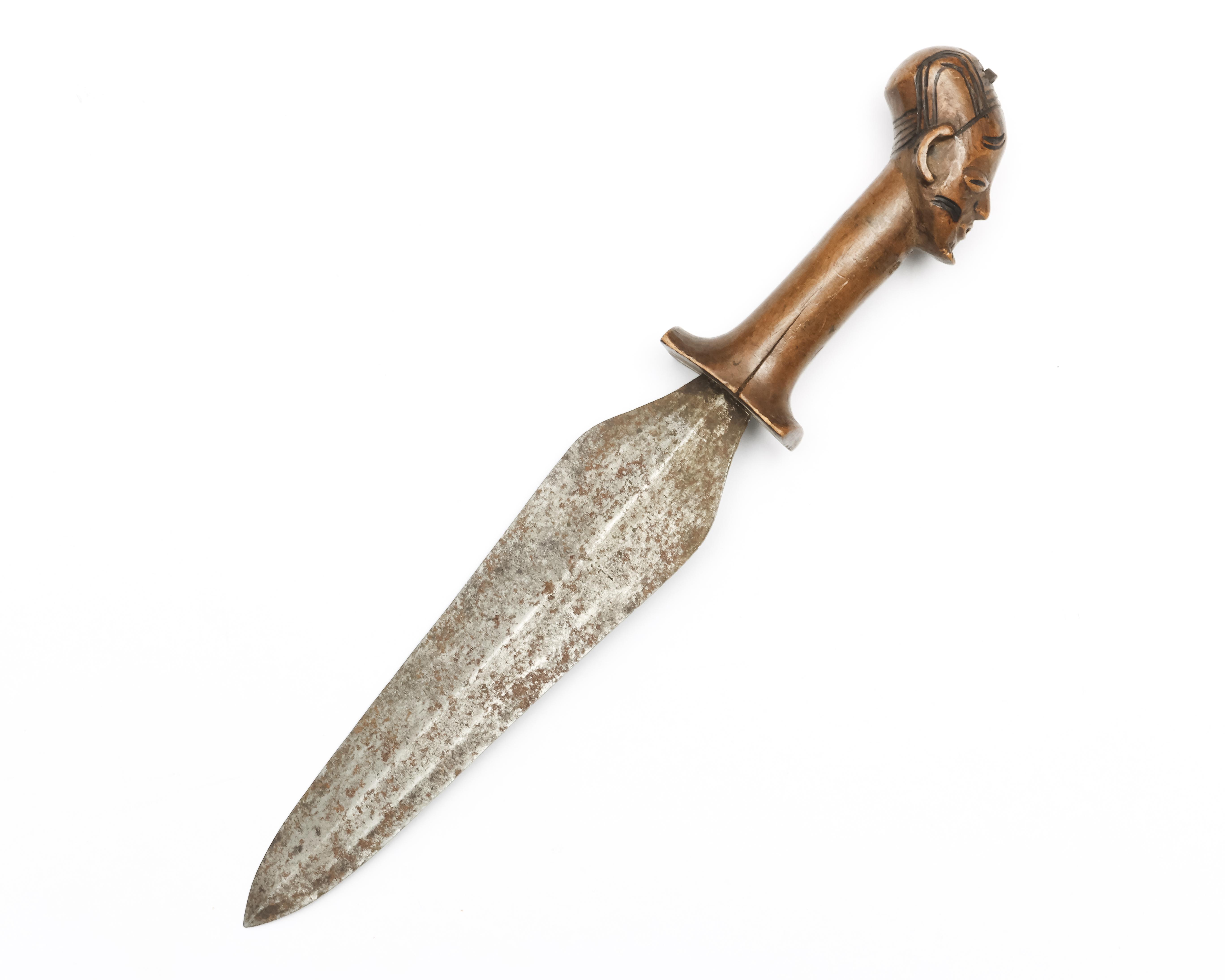 D.R. Congo, Mangbetu, a dagger, - Image 4 of 5