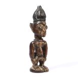 Nigeria, Yoruba, male twin figure, ibeji