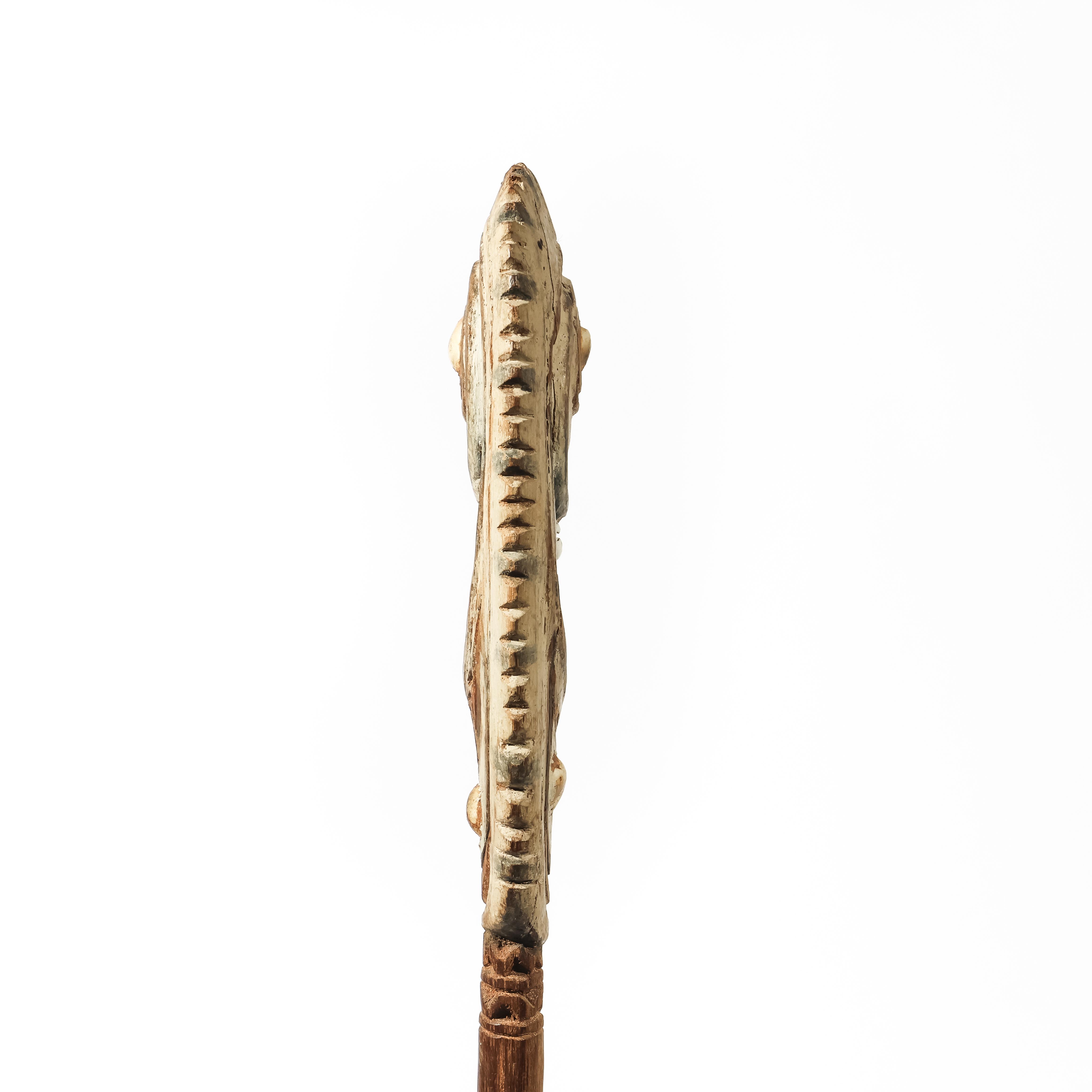 P.N. Guinea, Lower Sepik, lime stick, - Image 6 of 8