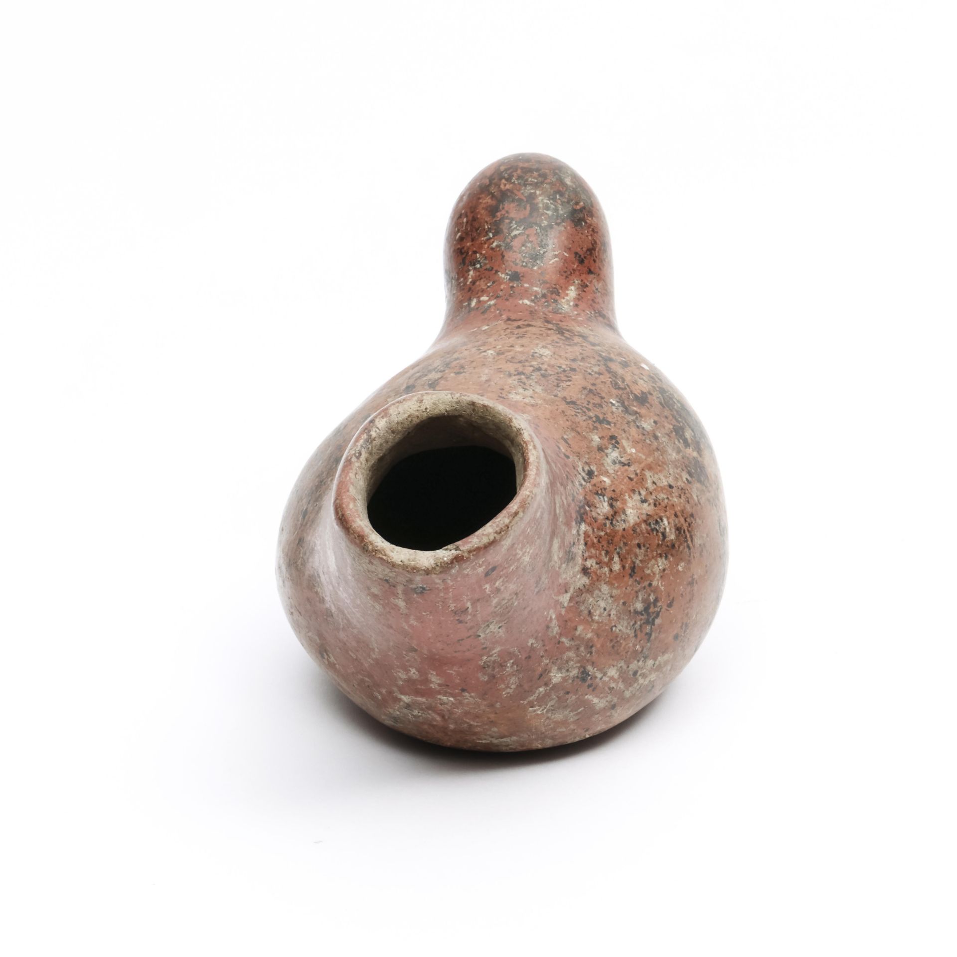 Mexico, Colima, a terracotta vessel in the shape of a bird, 100 BC-300 AD. - Bild 2 aus 3