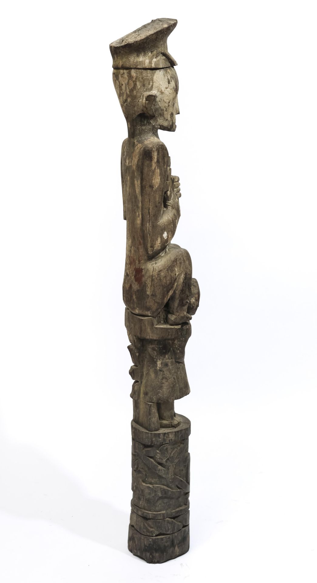 Borneo, East Kalimantan, Benua' Dayak, hampatong, - Image 2 of 8