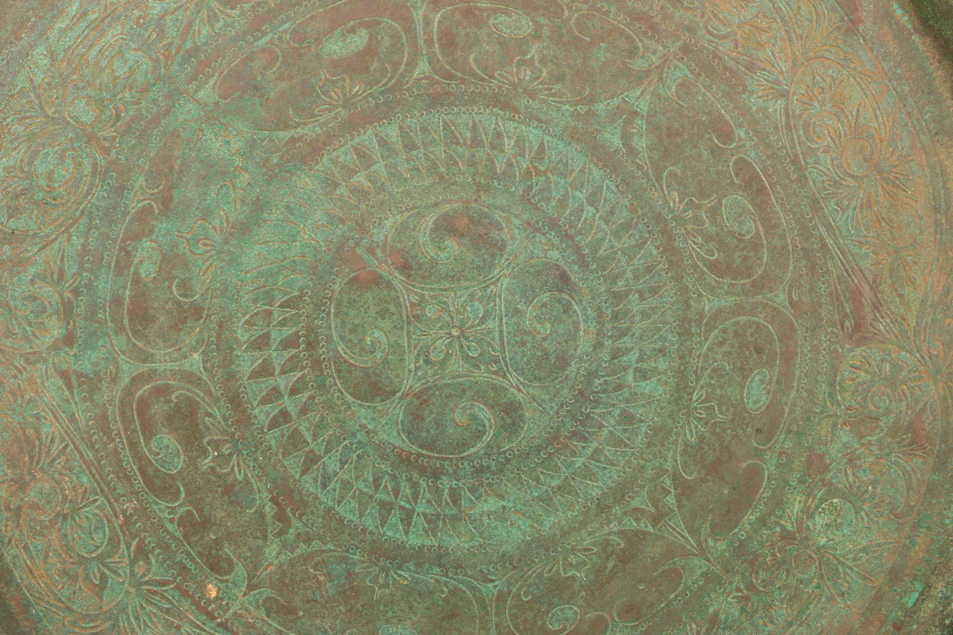 Java, a fine bronze dish, talam, 12th-14th century, - Image 3 of 3