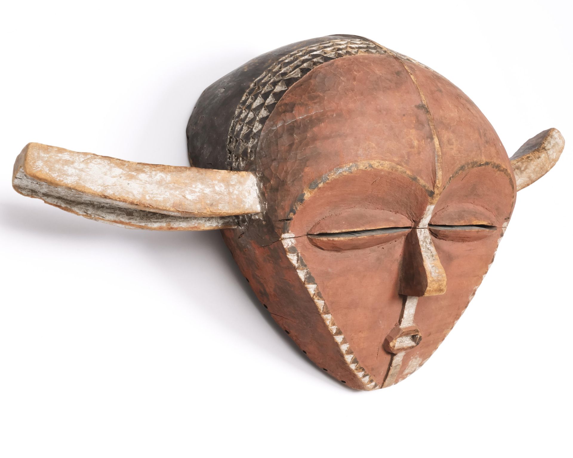 D.R. Congo, Eastern Pende, panya ngombe mask,