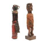 D. R. Congo, Teke, a power figure and Turkana a doll.