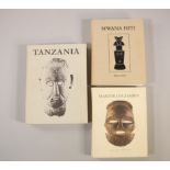 Three books concerning African tribal art. Written or co-written by Felix, Marc. Tanzania, Mwana Hit