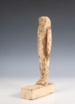 Egypt, a wooden Ptah-Sokar-Osiris, Ptolomeic Period;