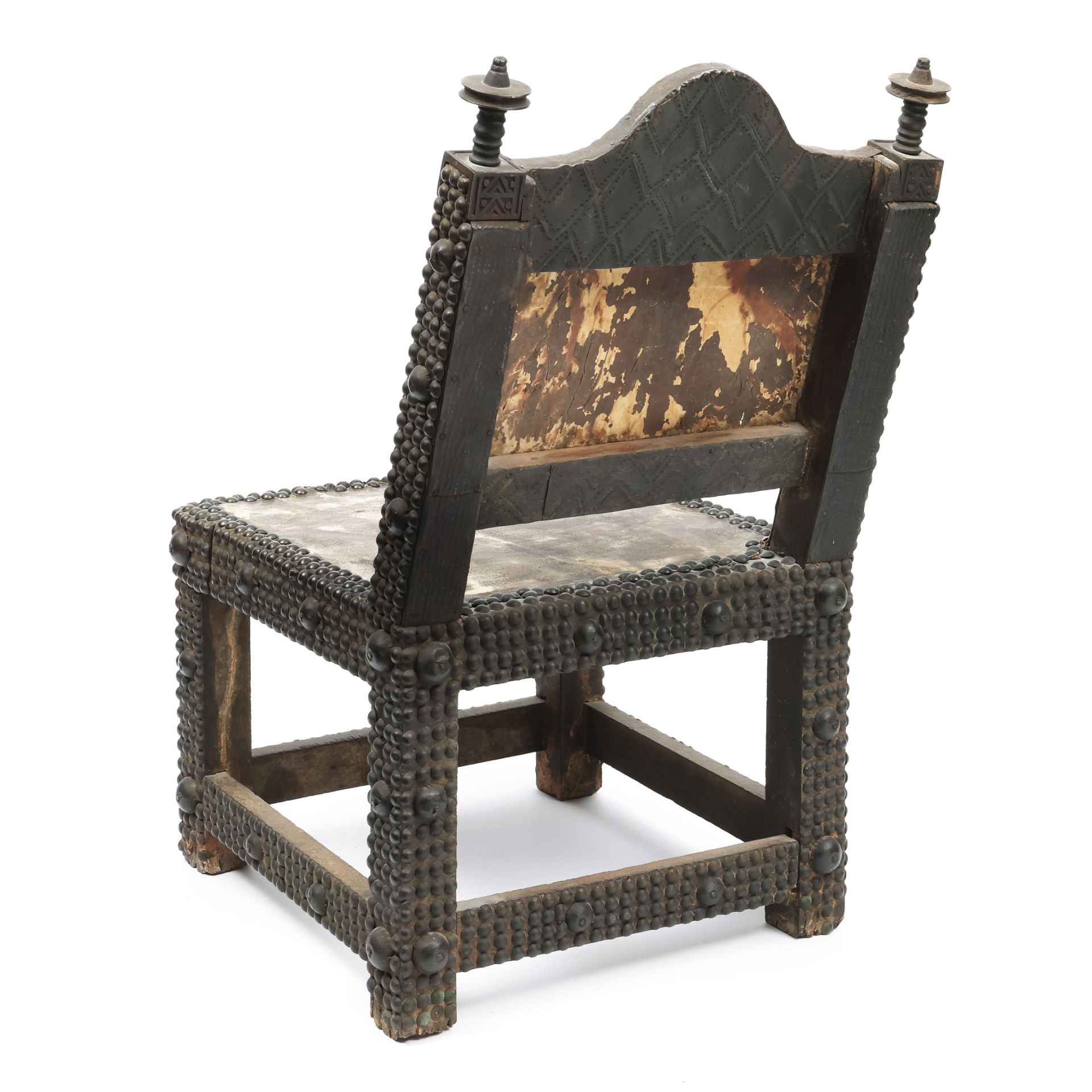 Ghana, Ashanti, a small chief's chair - Image 2 of 2