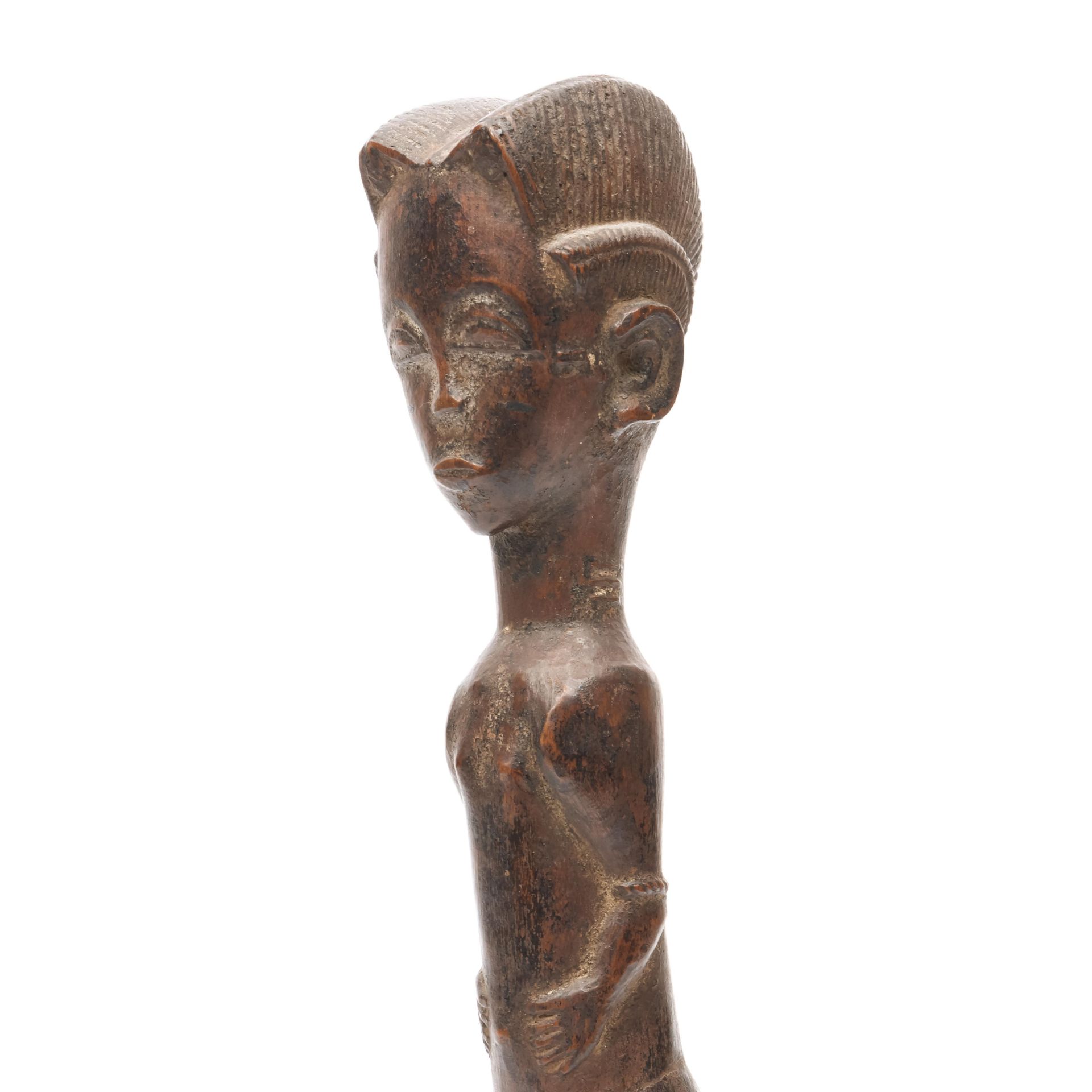 Ivory Coast, Baule, standing male figure - Image 2 of 3