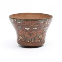 Peru, Nazca, terracotta bowl, 100-400 AD,