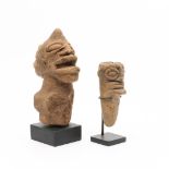 Ghana, Koma Bulsa two terracotta heads,