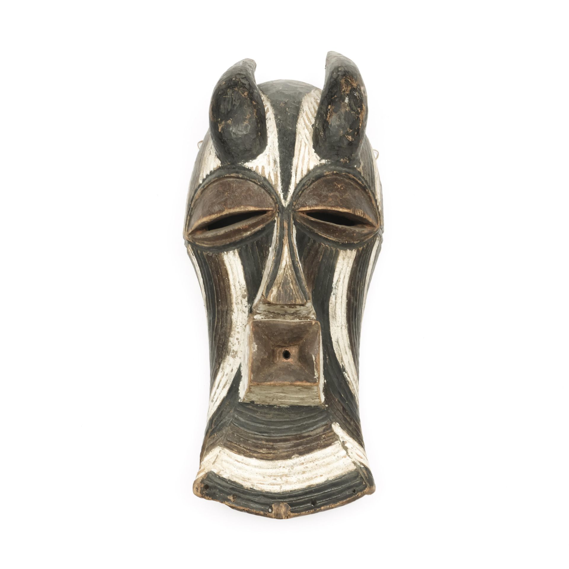 D.R. Congo, Songye, face mask, kifwebe, - Image 3 of 3