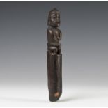 Borneo, Central-Kalimantan, Ngaju, wooden amulet,