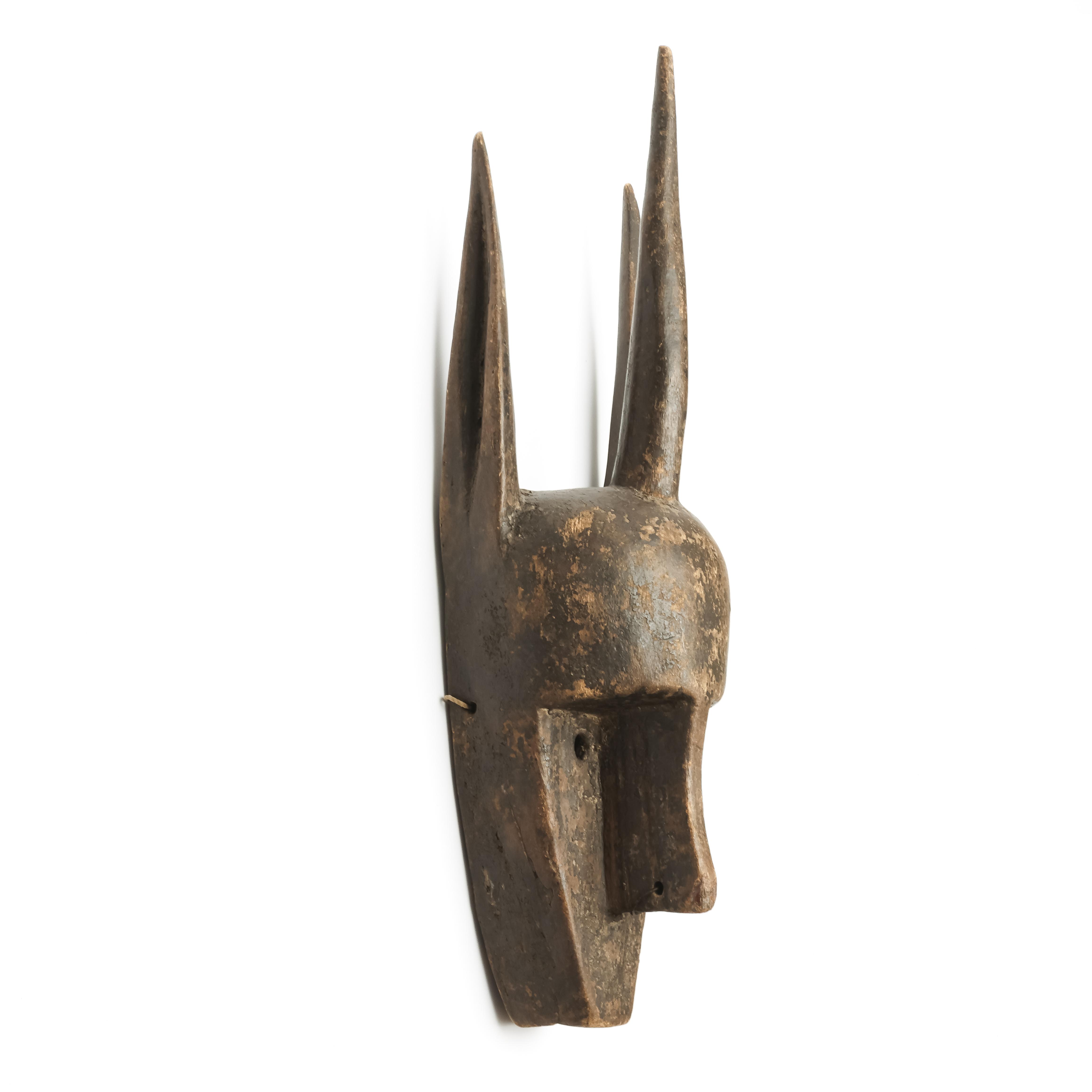 Mali, Bamana, zoo-anthropomorphic face mask - Image 3 of 3