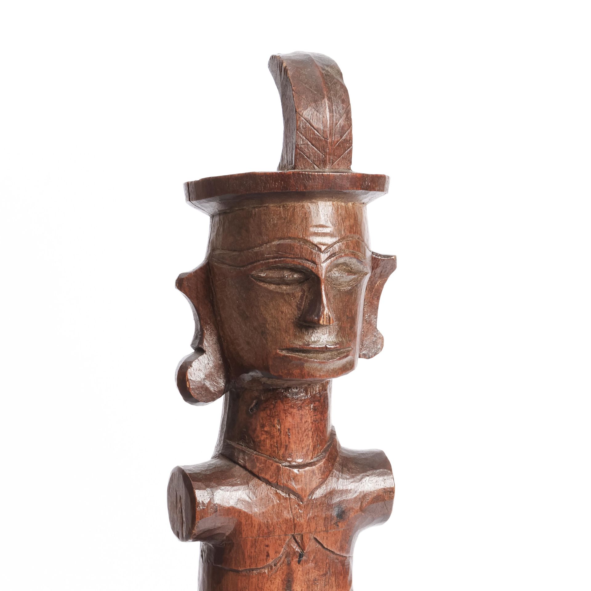 Nias, ancestor figure, adu nuwu, - Image 5 of 5