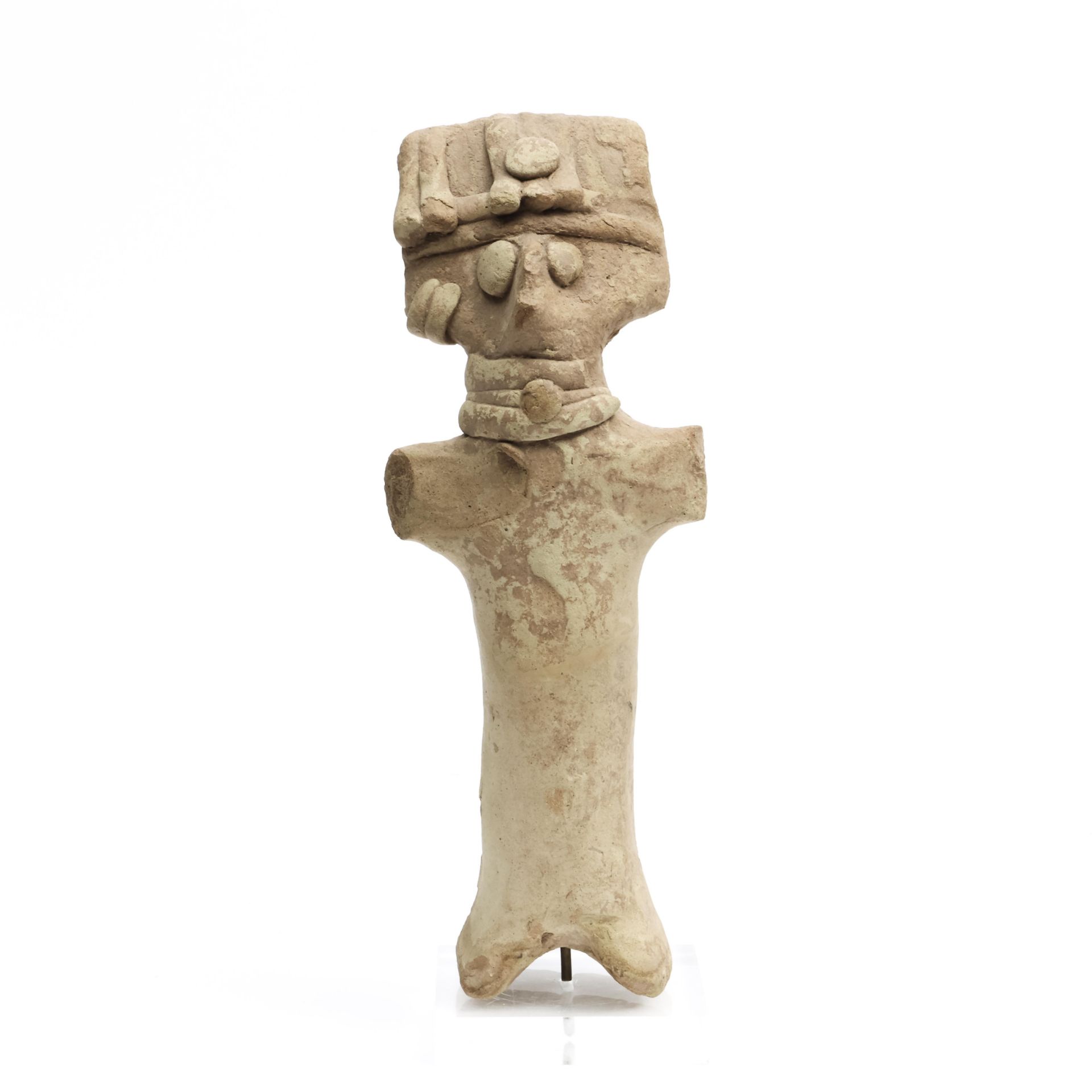 Nothern Syria, a terracotta large Idol, 3rd Mill BC, - Bild 4 aus 4