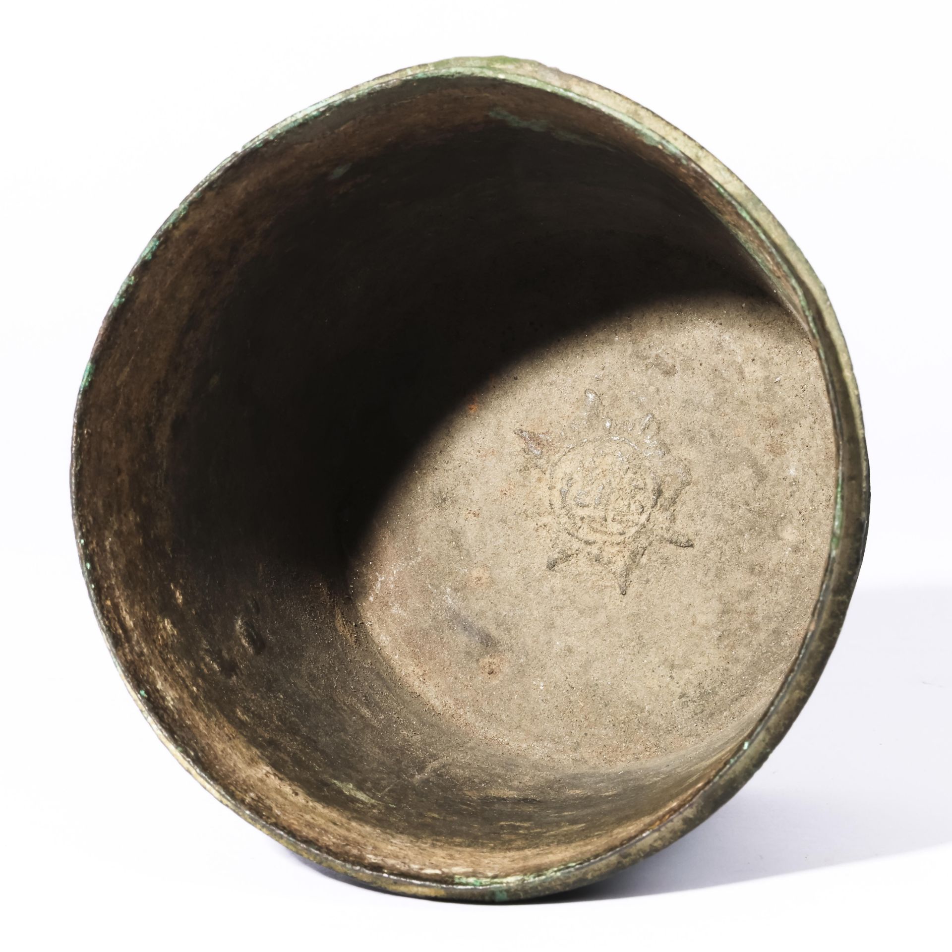 Java, a copper alloy zodiac pot, 14th C. - Image 5 of 6