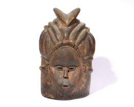 Sierra Leone, Vai or Gola, helmet mask, sowei,