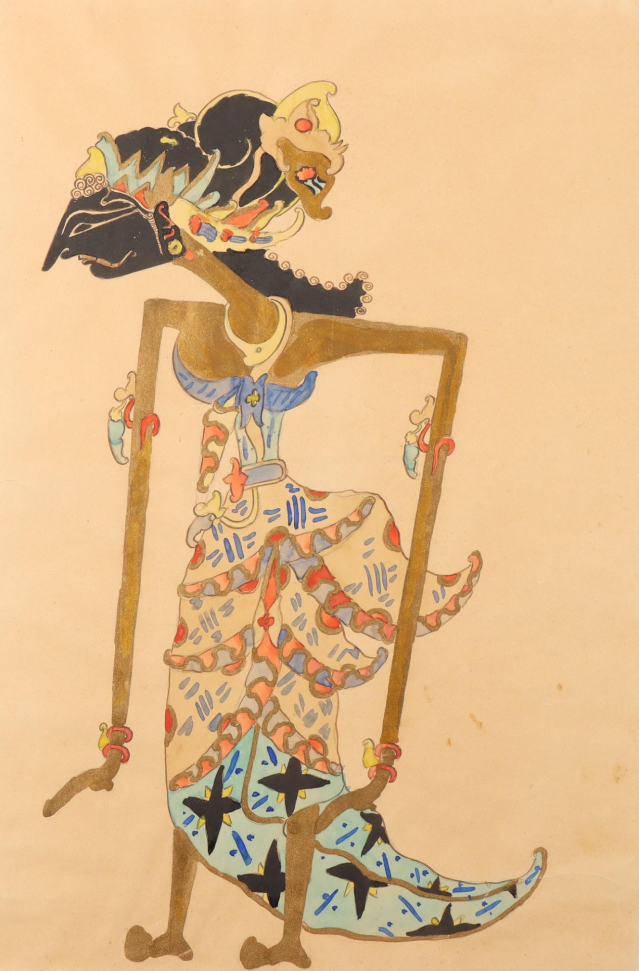 Indonesia, 20th century, drawing,