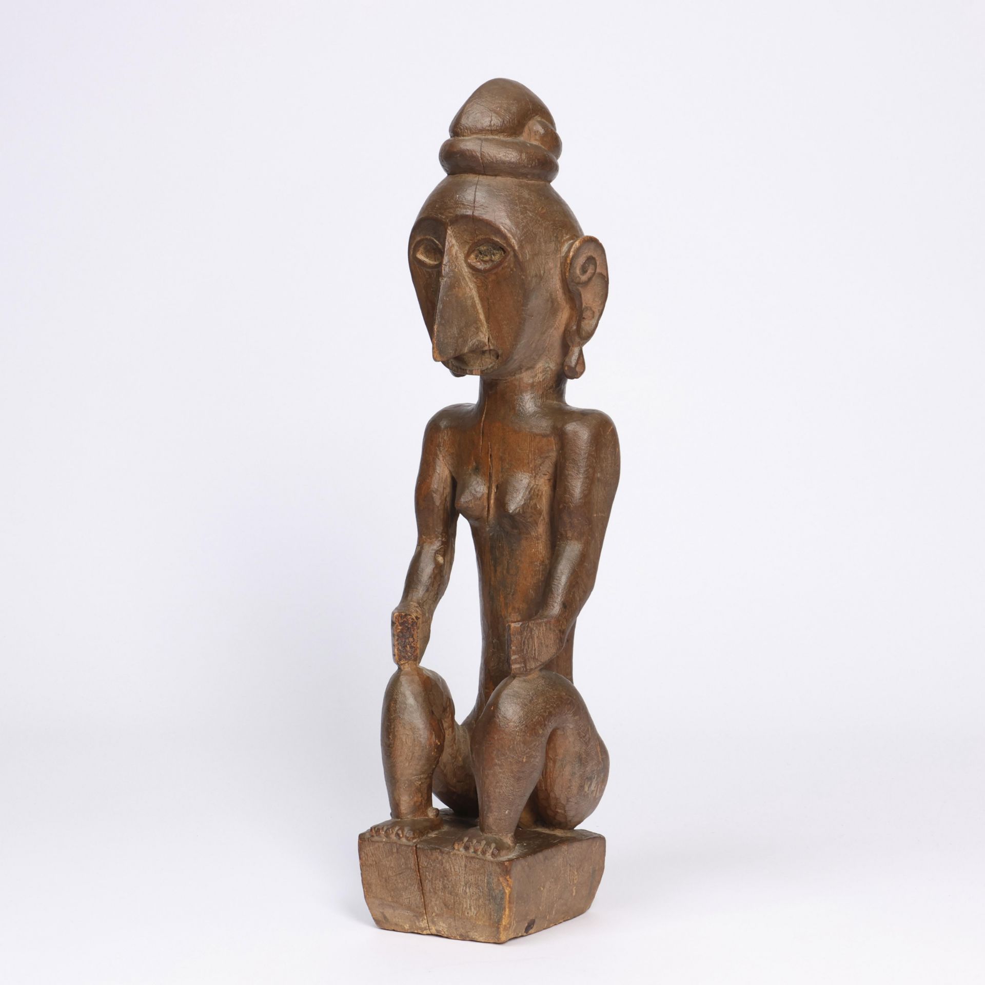 Moluccas, Leti Islands, ancestress figure, - Image 18 of 21