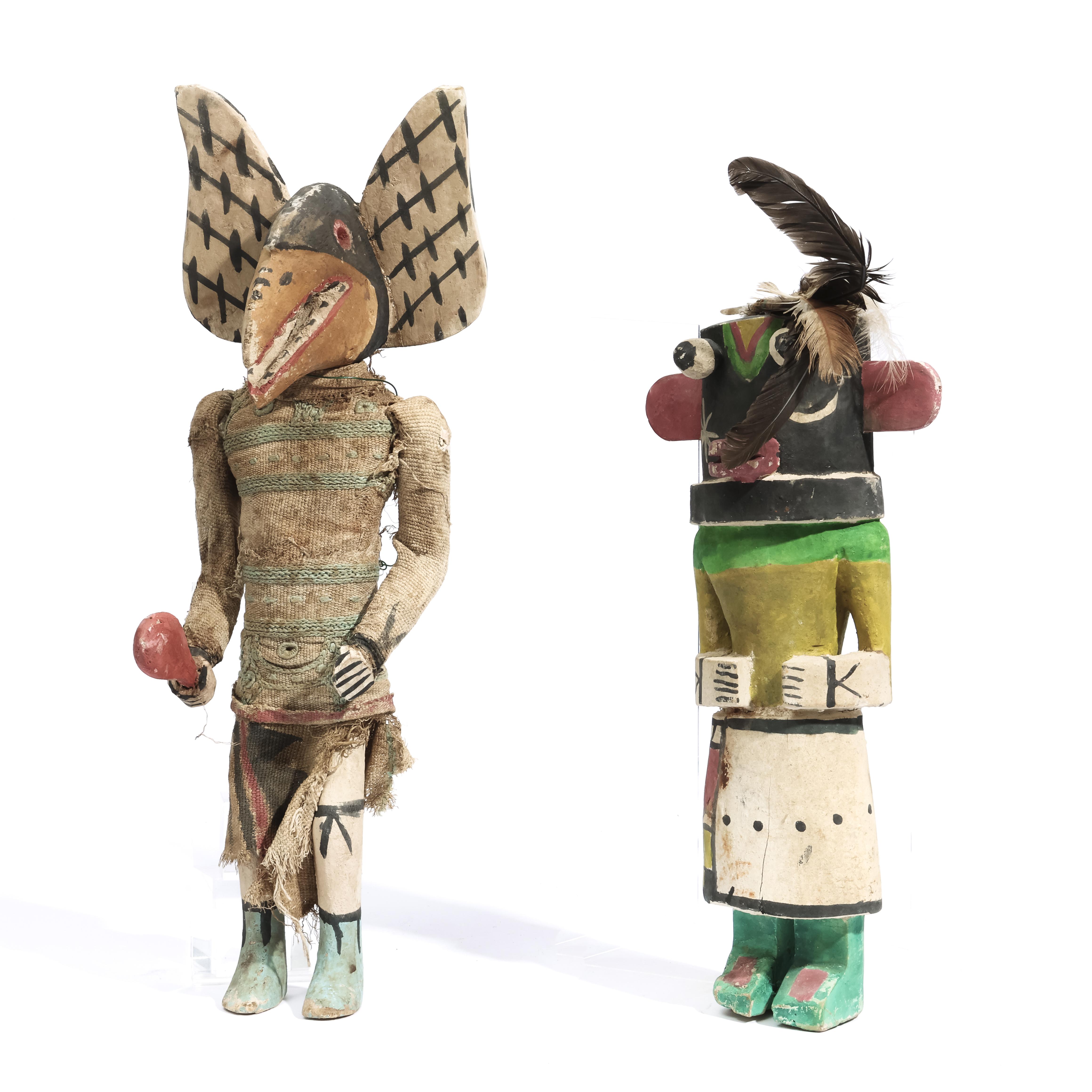 Arizona, Hopi, two katsina dolls, - Image 6 of 6