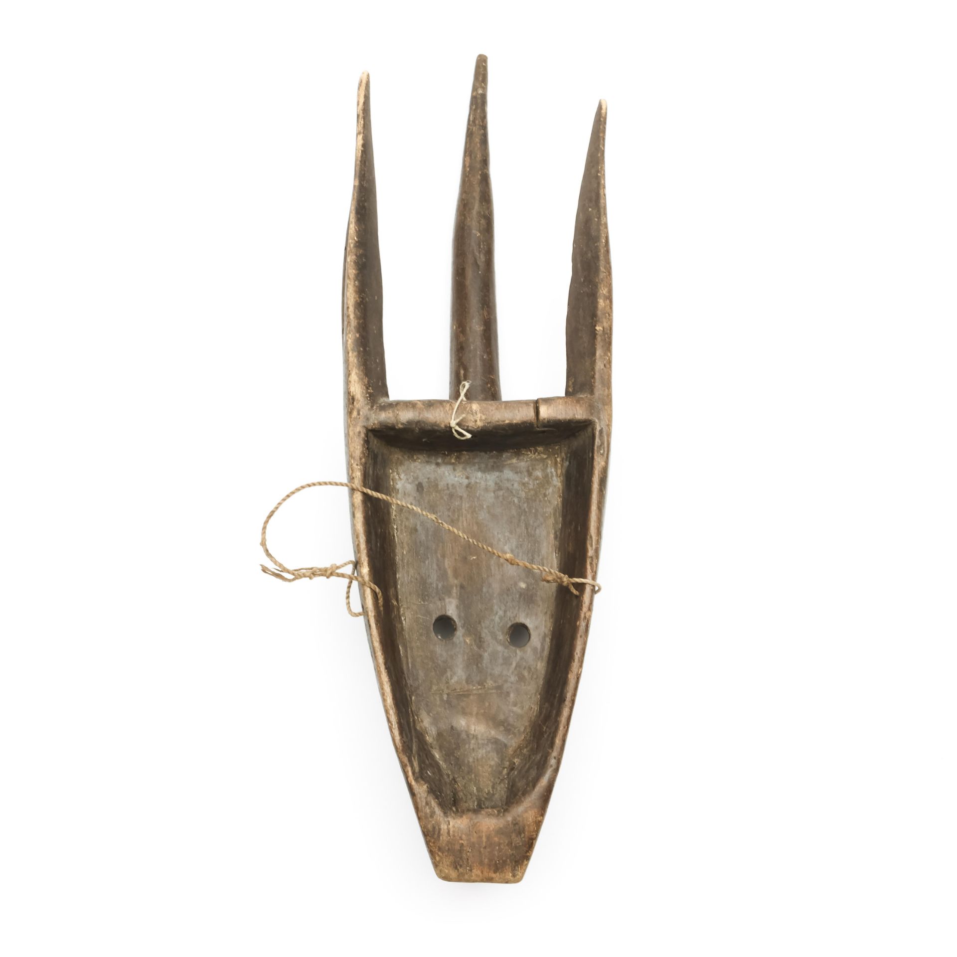 Mali, Bamana, zoo-anthropomorphic face mask - Image 2 of 3